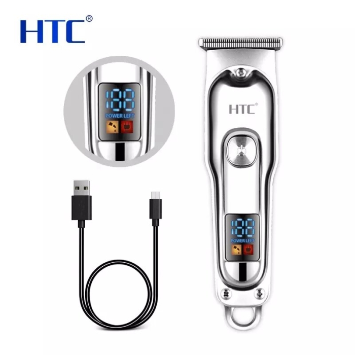 Tondeuse Cheveux Professionnel HTC Rechargeable Gold AT-179